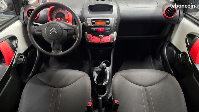 Citroen C1 1.0 70 clim Blanc de 2014