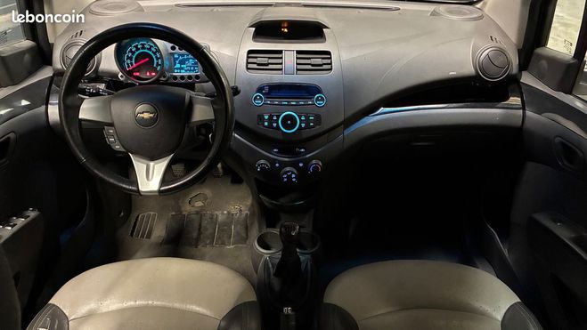 Chevrolet Spark 1.0 70 ls climatisation garantie 12 mois Blanc de 2011