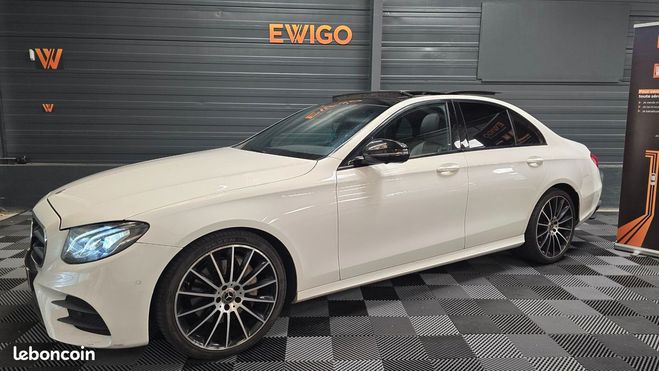 Mercedes Classe E 2.0 220 d 195 9g-tronic bva Blanc de 2018