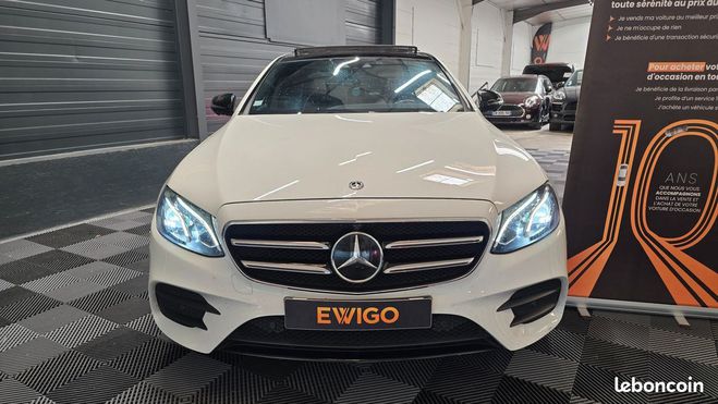 Mercedes Classe E 2.0 220 d 195 9g-tronic bva Blanc de 2018