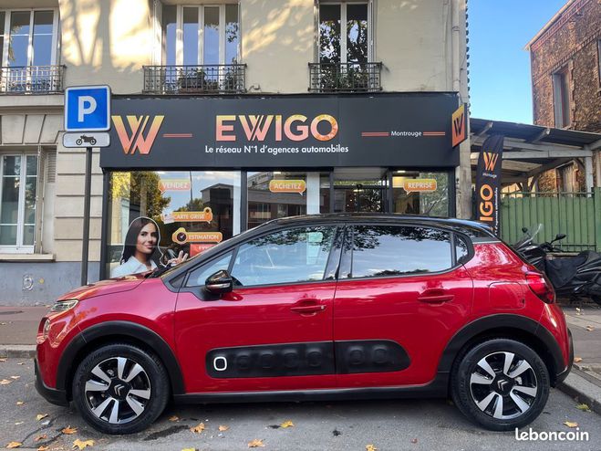 Citroen C3 generation-iii 1.2 puretech 110 shine to Rouge de 2019