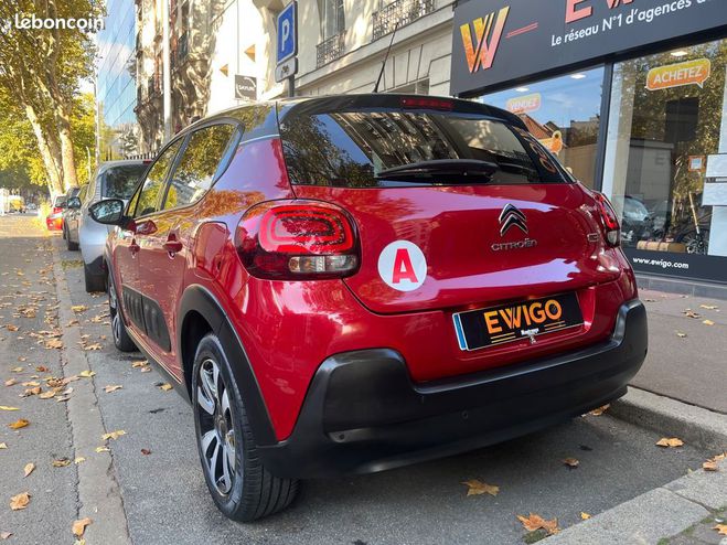 Citroen C3 generation-iii 1.2 puretech 110 shine to Rouge de 2019