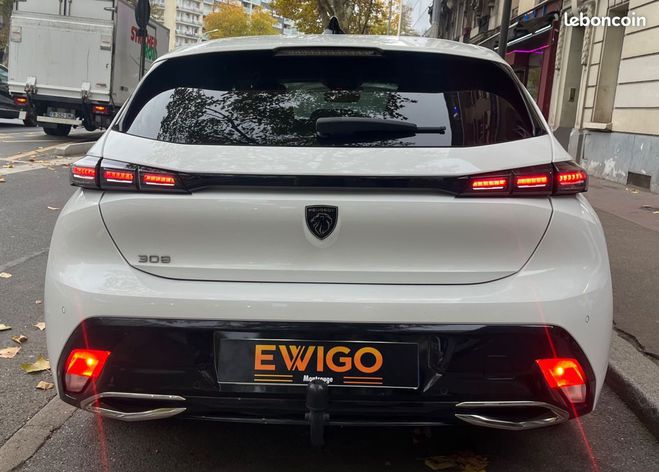 Peugeot 308 generation-iii 1.5 bluehdi 130 allure pa Blanc de 2022