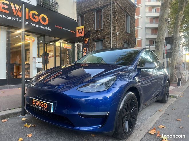 Cliquer pour voir la photo suivante Tesla Model Y electric 300 60kwh standard-range bva Bleu de 2023