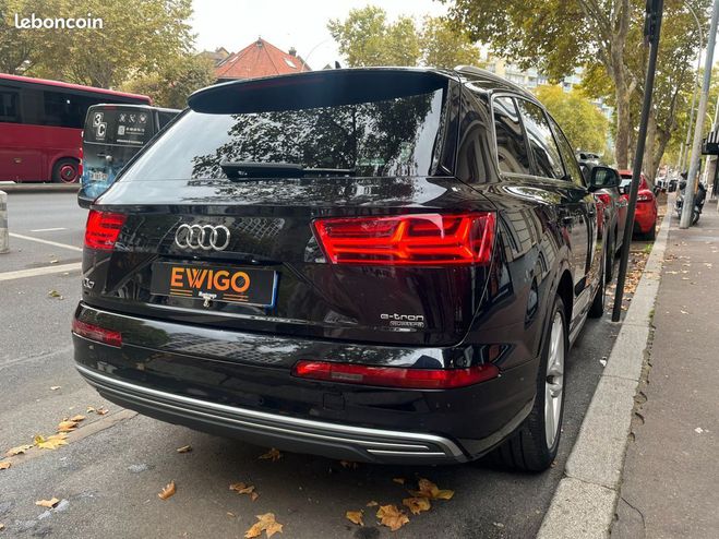 Audi Q7 3.0 tdi e-tron 373h 260 phev hybrid s-li Noir de 2017