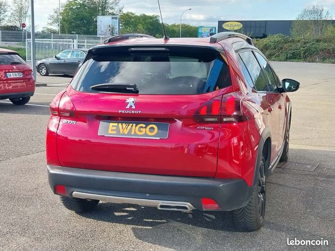 Peugeot 2008 1.6 bluehdi 120 ch gt line Rouge de 2016