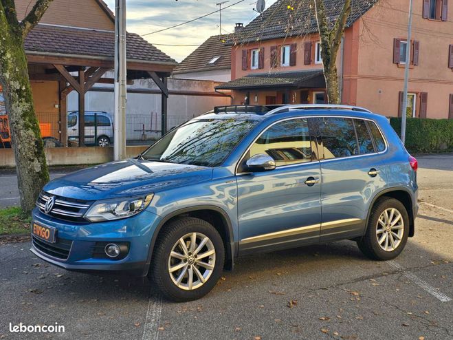 Cliquer pour voir la photo suivante Volkswagen Tiguan 2.0 tdi 150ch 4motion lounge attelage Bleu de 2015