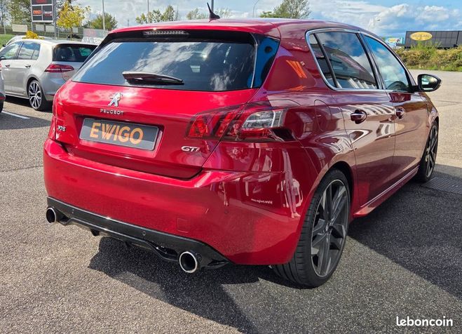 Peugeot 308 (ii) 1.6 thp 270ch gti denon-immat franc Rouge de 2015