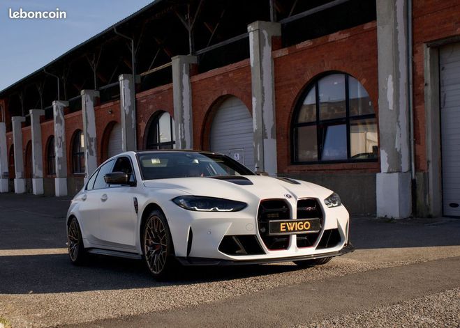 BMW M3 cs 3.0 551 ch xdrive frozen solid white  Gris de 2023