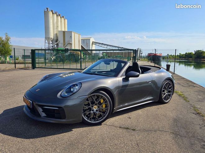 Porsche 911 (992) cabriolet 3.0 450ch carrera 4s pdk Gris de 2019