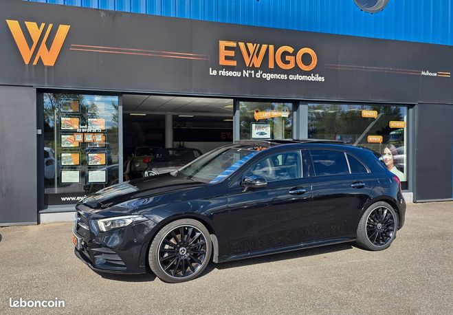 Cliquer pour voir la photo suivante Mercedes Classe A 2.0 200 d 150ch amg line 8g-dct bva Noir de 2019