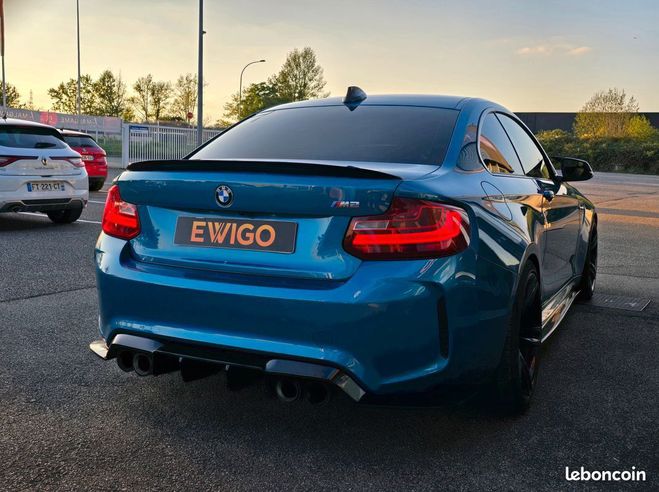 BMW M2 coupe 3.0 370ch h.k-ligne lightweight-im Bleu de 2017