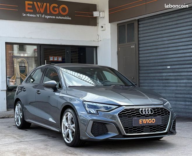 Audi A3 Sportback iv 35 tdi 150 s line tronic 7  Gris de 2023