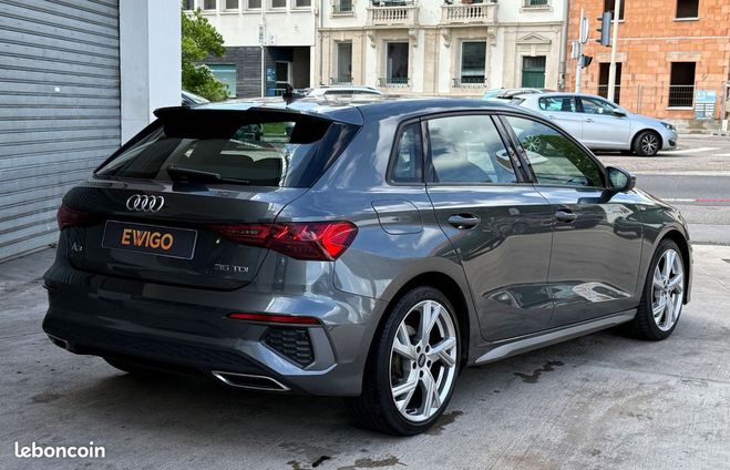 Audi A3 Sportback iv 35 tdi 150 s line tronic 7  Gris de 2023