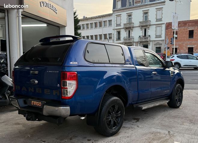 Ford Ranger iii (3) super cabine 2.0 ecoblue 213 lim Bleu de 2021