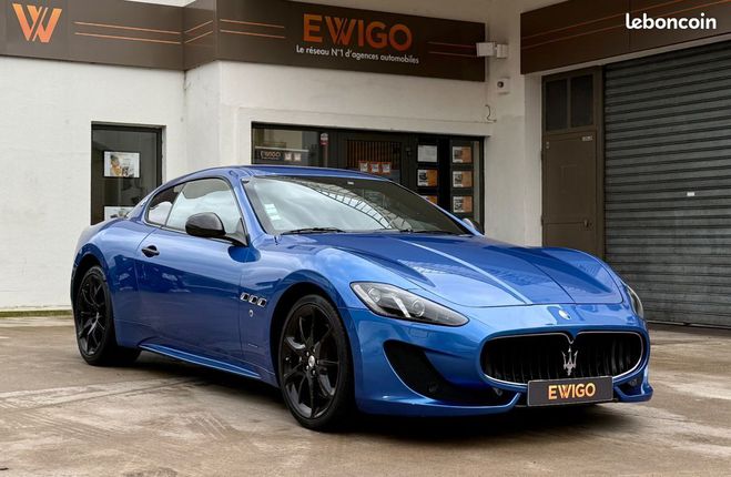 Cliquer pour voir la photo suivante Maserati Gran Turismo (2) 4.7l v8 460 sport carbone ceramiqu Bleu de 2014