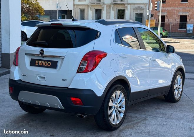 Opel Mokka 1.7 cdti 130 cosmo pack 4x2 bva   camera Blanc de 2015