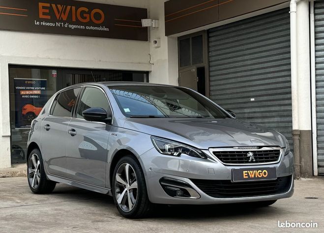 Cliquer pour voir la photo suivante Peugeot 308 generation-ii 1.6 bluehdi 120 gt-line Gris de 2017