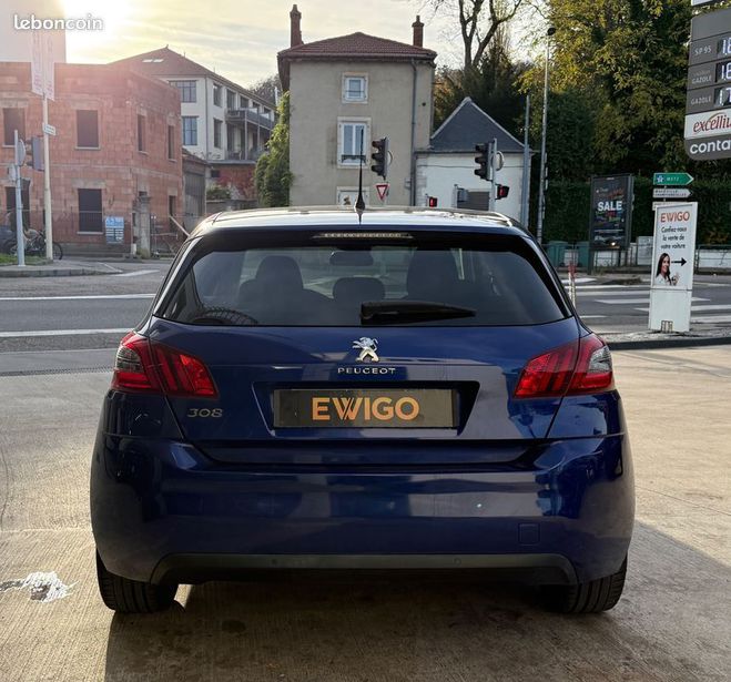 Peugeot 308 ii (2) 1.5 bluehdi 130 s&s allure   rada Bleu de 2019