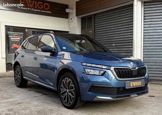 Cliquer pour voir la photo suivante Skoda Kamiq 1.0 tsi 110 evo young edition 1ère mai Bleu de 2021