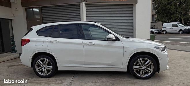 BMW X1 18 d 150 m-sport sdrive bva   attelage h Blanc de 2018