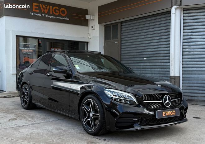 Mercedes Classe C iv (2) 200 d amg line 9g-tronic   toit o Noir de 2019