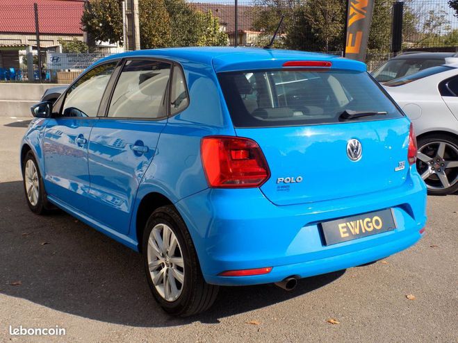 Volkswagen Polo 1.2 tsi 90 bluemotion lounge Bleu de 2017
