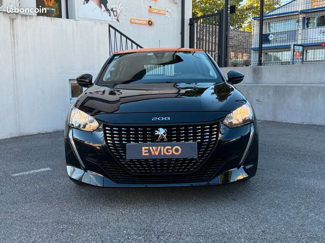 Peugeot 208 active 75ch 1.2 puretech Noir de 2020