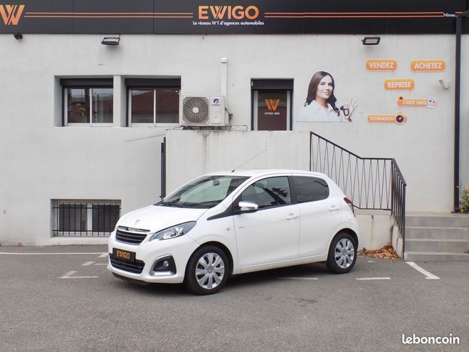 Cliquer pour voir la photo suivante Peugeot 108 1.0 vti 70 active etg automatique 5p Blanc de 2019