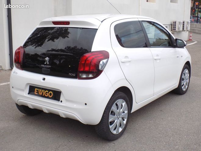Peugeot 108 1.0 vti 70 active etg automatique 5p Blanc de 2019