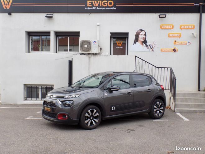 Cliquer pour voir la photo suivante Citroen C3 1.5 bluehdi 100 c-series start-stop Gris de 2022