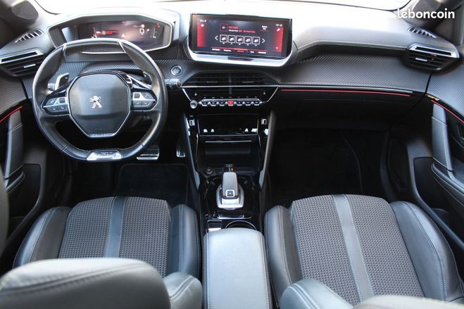 Peugeot 208 1.2 puretech 100 gt-line eat8 bva Blanc de 2019