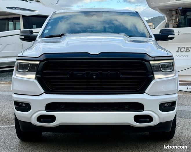 Dodge Ram 1500 CREW 5.7 V8 395CH LARAMIE BVA8 FULL Blanc de 2018
