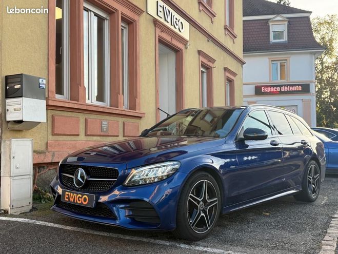 Mercedes Classe C BREAK 220 D 9G-TRONIC-AMG LINE-NIGHT-EDI Bleu de 2021