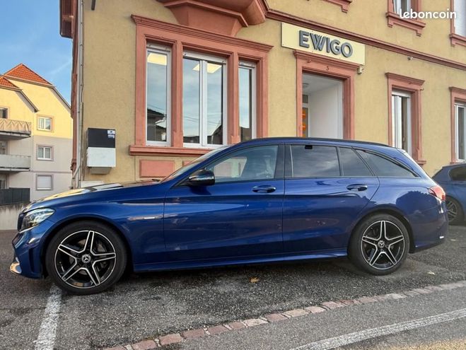 Mercedes Classe C BREAK 220 D 9G-TRONIC-AMG LINE-NIGHT-EDI Bleu de 2021