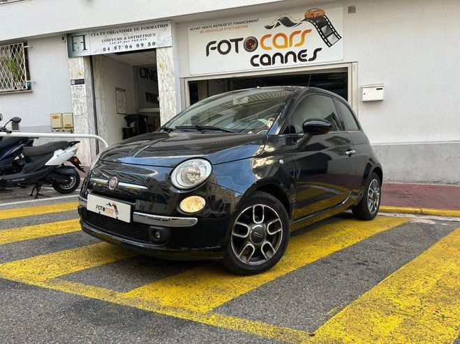 Cliquer pour voir la photo suivante Fiat 500 1.2 8V 69CH S&S LOUNGE DUALOGIC Noir de 2009