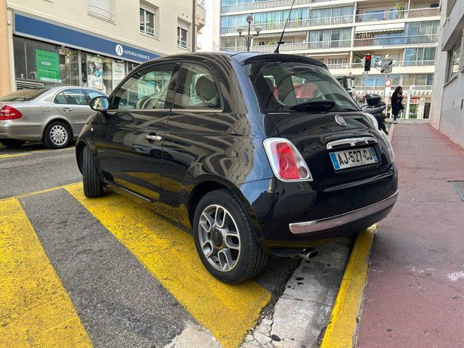 Fiat 500 1.2 8V 69CH S&S LOUNGE DUALOGIC Noir de 2009