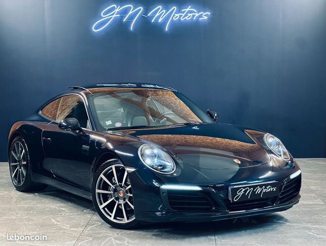 Cliquer pour voir la photo suivante Porsche 911 Coupe 3.0 370ch PDK Origine France Full Bleu de 2018