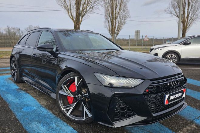 Audi RS6 AVANT Quattro 4.0i V8 TFSI - 600 - BVA T Noir de 2021