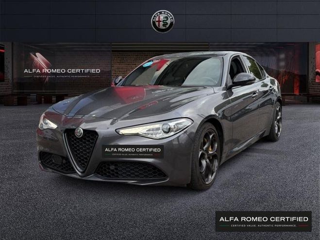 Cliquer pour voir la photo suivante Alfa romeo Giulia 2.2 JTD 190ch Super AT8 MY22 Gris Vesuvio Métallisée de 2022