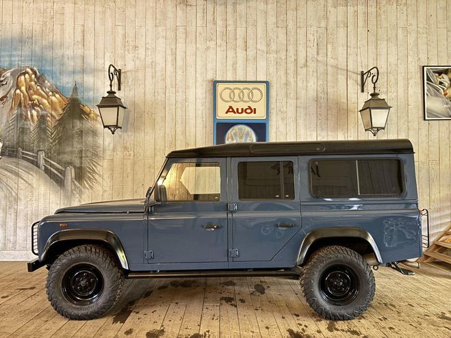 Land rover Defender TD5 110 SW 9PL Bleu de 2007