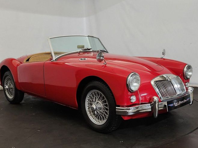 Cliquer pour voir la photo suivante MG MGA A 1500 cabriolet Rouge de 1959