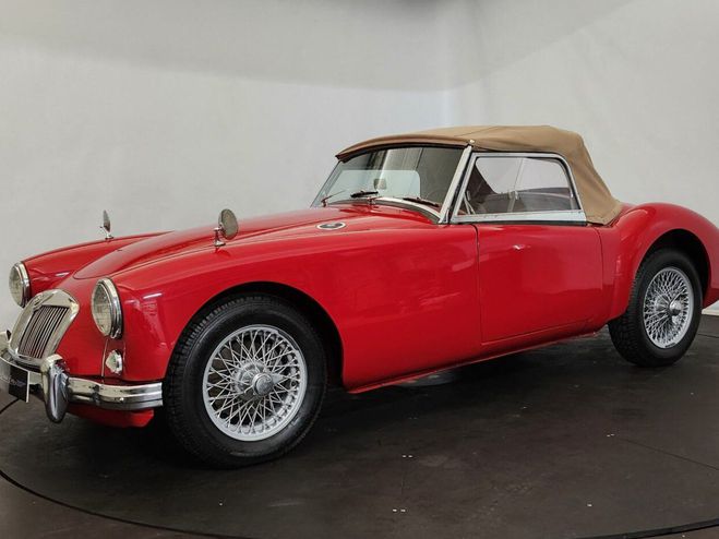 MG MGA A 1500 cabriolet Rouge de 1959