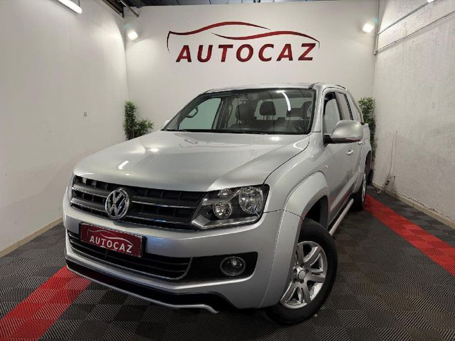 Cliquer pour voir la photo suivante Volkswagen Amarok DOUBLE CABINE 2.0 BiTDI 163 BVM6 4MOTION Gris Clair de 2010