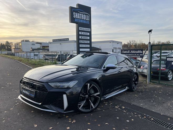 Cliquer pour voir la photo suivante Audi RS6 Avant 4.0 V8 TFSI 600ch Quattro Tiptroni NOIR de 2019