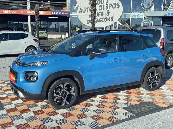 Cliquer pour voir la photo suivante Citroen C3 Aircross 1.2 PureTech 110 SHINE Toit Ouv Bleu Clair de 2018