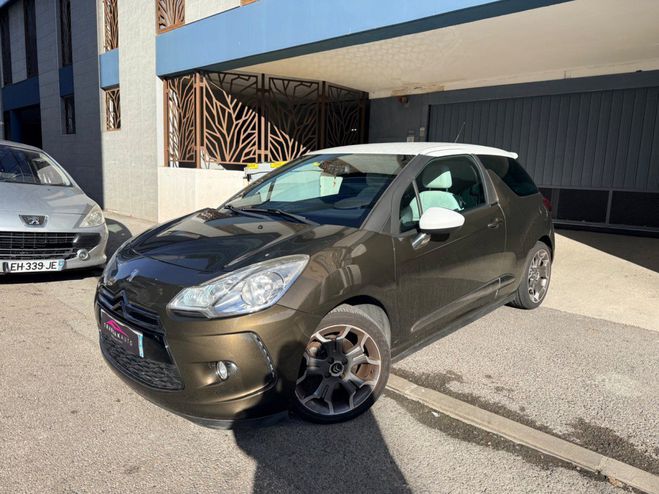 Cliquer pour voir la photo suivante Citroen DS3 1.6 L THP 155 CV Ultra Prestige Siège Ch Marron de 2012