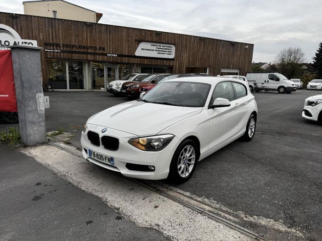Cliquer pour voir la photo suivante BMW Serie 1 BVA F21 Business Gps Radar AR Clim BLANC de 2014