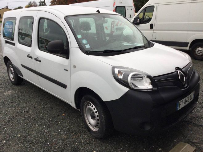 Cliquer pour voir la photo suivante Renault Kangoo ZE 36KW Maxi Cabine Appro Confort BLANC de 2020