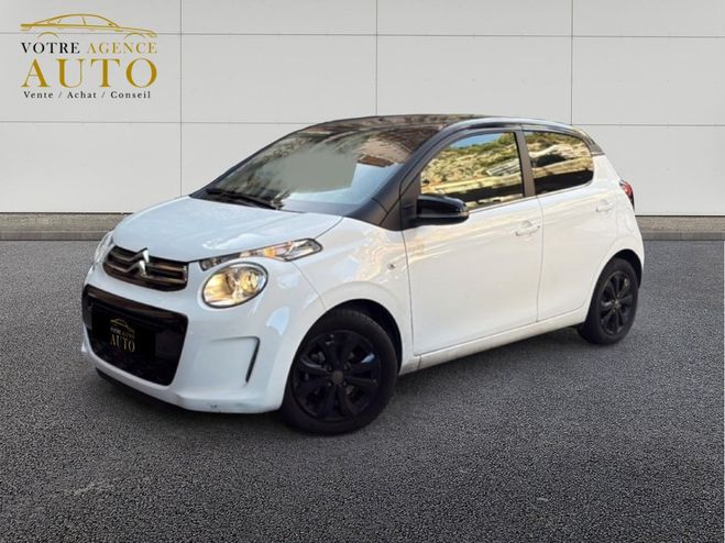 Cliquer pour voir la photo suivante Citroen C1 1.0i VTi - 72 S&S - Shine Blanc de 2019